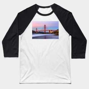 Golen Gate Bridge from Baker Beach Baseball T-Shirt